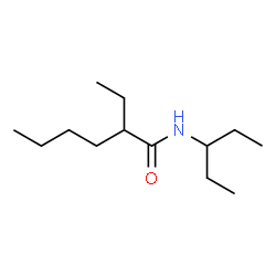 ChemSpider 2D Image | 2-Ethyl-N-(3-pentanyl)hexanamide | C13H27NO