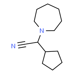 ChemSpider 2D Image | 1-Azepanyl(cyclopentyl)acetonitrile | C13H22N2