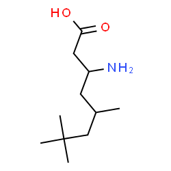 ChemSpider 2D Image | 3-Amino-5,7,7-trimethyloctanoic acid | C11H23NO2