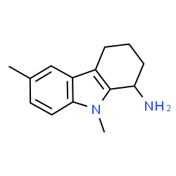 ChemSpider 2D Image | 6,9-dimethyl-1,2,3,4-tetrahydrocarbazol-1-amine | C14H18N2