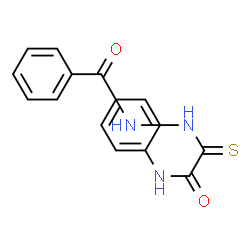 ChemSpider 2D Image | 2-(2-Benzoylhydrazino)-N-phenyl-2-thioxoacetamide | C15H13N3O2S