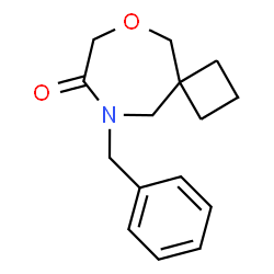 ChemSpider 2D Image | 9-Benzyl-6-oxa-9-azaspiro[3.6]decan-8-one | C15H19NO2