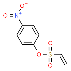 ChemSpider 2D Image | 4-Nitrophenyl ethenesulfonate | C8H7NO5S