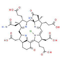 ChemSpider 2D Image | coenzyme F430 | C42H51N6NiO13