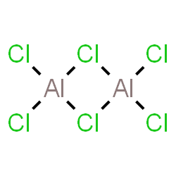 ChemSpider 2D Image | Aluminium chloride | Al2Cl6