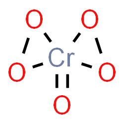 ChemSpider 2D Image | Bis[hydrogen peroxido(2-)-kappa~2~O,O'](oxo)chromium | CrO5