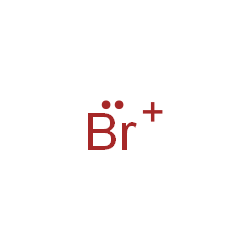 ChemSpider 2D Image | bromine(1+) | Br