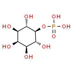 ChemSpider 2D Image | 1D-myo-inositol 5-phosphate | C6H13O9P