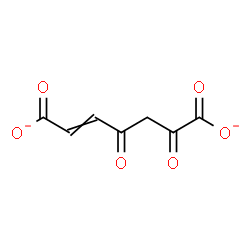 ChemSpider 2D Image | (2E)-4,6-Dioxo-2-heptenedioate | C7H4O6