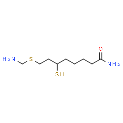 ChemSpider 2D Image | S(8)-aminomethyldihydrolipoamide | C9H20N2OS2