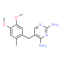 ChemSpider 2D Image | Ormetoprim | C14H18N4O2