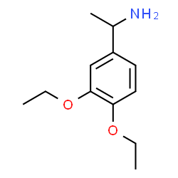 ChemSpider 2D Image | 1-(3,4-Diethoxyphenyl)ethanamine | C12H19NO2