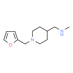 ChemSpider 2D Image | n-methyl-[1-(2-furylmethyl)piperid-4-yl]methylamine | C12H20N2O