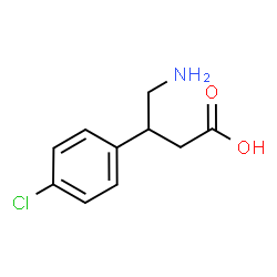 ChemSpider 2D Image | Baclofen | C10H12ClNO2