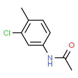 ChemSpider 2D Image | 3-Chloro-4-acetotoluidide | C9H10ClNO