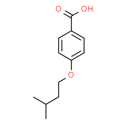 ChemSpider 2D Image | 4-(Isopentyloxy)benzoic acid | C12H16O3