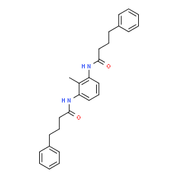 ChemSpider 2D Image | N,N'-(2-Methyl-1,3-phenylene)bis(4-phenylbutanamide) | C27H30N2O2