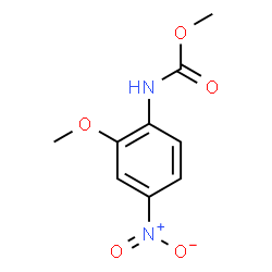 ChemSpider 2D Image | Methyl (2-methoxy-4-nitrophenyl)carbamate | C9H10N2O5