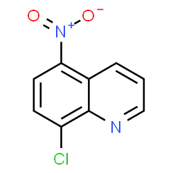 ChemSpider 2D Image | 8-Chloro-5-nitroquinoline | C9H5ClN2O2