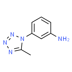 ChemSpider 2D Image | 3-(5-Methyl-1H-tetrazol-1-yl)aniline | C8H9N5