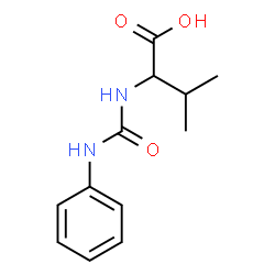 ChemSpider 2D Image | N-(Phenylcarbamoyl)valine | C12H16N2O3