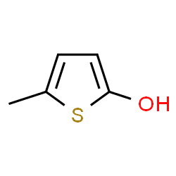 ChemSpider 2D Image | 5-Methyl-2-thiopheneol | C5H6OS