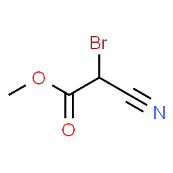 ChemSpider 2D Image | Methyl bromo(cyano)acetate | C4H4BrNO2