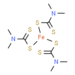 ChemSpider 2D Image | FERBAM | C9H18FeN3S6