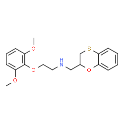 ChemSpider 2D Image | Benoxathian | C19H23NO4S