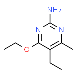 ChemSpider 2D Image | 4-Ethoxy-5-ethyl-6-methylpyrimidin-2-amine | C9H15N3O