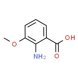 ChemSpider 2D Image | 3-methoxyanthranilic acid | C8H9NO3