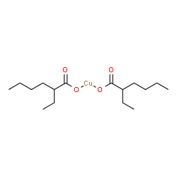 ChemSpider 2D Image | Copper(II) 2-ethylhexanoate | C16H30CuO4