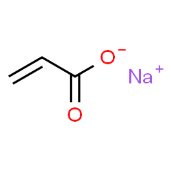 ChemSpider 2D Image | Sodium acrylate | C3H3NaO2