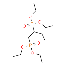 ChemSpider 2D Image | Tetraethyl 1,2-butanediylbis(phosphonate) | C12H28O6P2