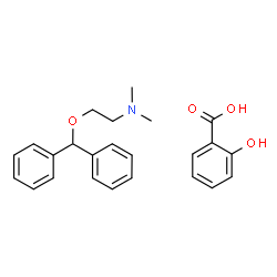 ChemSpider 2D Image | DIPHENHYDRAMINE SALICYLATE | C24H27NO4