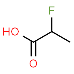 ChemSpider 2D Image | 2-fluoropropionicacid | C3H5FO2
