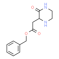 ChemSpider 2D Image | Benzyl (3-oxo-2-piperazinyl)acetate | C13H16N2O3