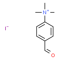 ChemSpider 2D Image | 4-Formyl-N,N,N-trimethylanilinium iodide | C10H14INO