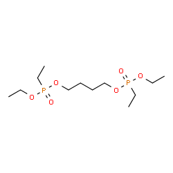 ChemSpider 2D Image | 1,4-Butanediyl diethyl bis[ethyl(phosphonate)] | C12H28O6P2