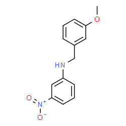 ChemSpider 2D Image | N-(3-Methoxybenzyl)-3-nitroaniline | C14H14N2O3