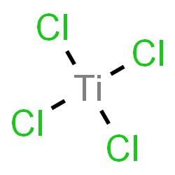 ChemSpider 2D Image | Titanium tetrachloride | Cl4Ti