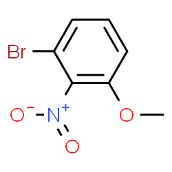 ChemSpider 2D Image | 2-Bromo-6-methoxynitrobenzene | C7H6BrNO3