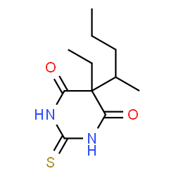 ChemSpider 2D Image | PENTOTHAL | C11H18N2O2S