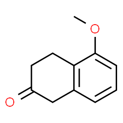 ChemSpider 2D Image | 5-Methoxy-2-tetralone | C11H12O2