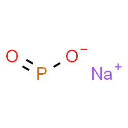 ChemSpider 2D Image | Phosphinolate, 1-oxo-, sodium salt (1:1) | NaO2P