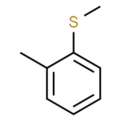 ChemSpider 2D Image | Methyl o-tolyl sulfide | C8H10S