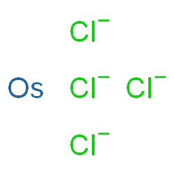 ChemSpider 2D Image | osmium tetrachloride | Cl4Os