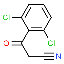 ChemSpider 2D Image | 2,6-Dichloro-Î²-oxobenzenepropanenitrile | C9H5Cl2NO