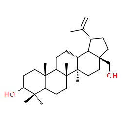 ChemSpider 2D Image | (5xi,9xi,18xi)-Lup-20(29)-ene-3,28-diol | C30H50O2