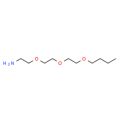 ChemSpider 2D Image | 2-(2-(2-Butoxyethoxy)ethoxy)ethylamine | C10H23NO3